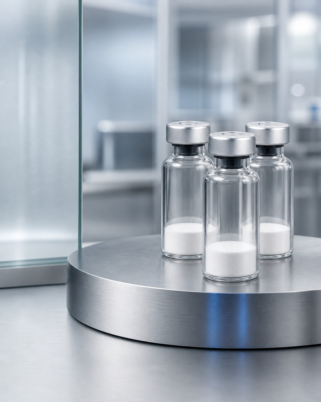Lyophilized peptide products